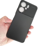 Xiaomi Redmi 13C Калъф Business CARBON /черен/