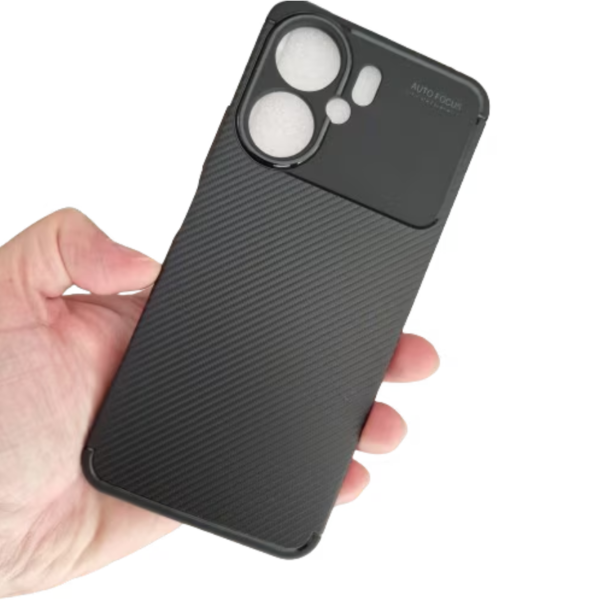 Xiaomi Redmi 13C Калъф Business CARBON /черен/
