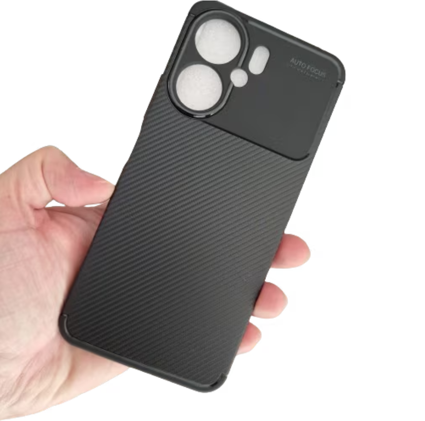 vensfon-13c.2 Xiaomi Redmi 13C Калъф Business CARBON /черен/ - Image 1