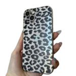 iPhone 14 Калъф силикон ART Леопард / Прозрачен / - Image 2