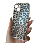iPhone 15 Калъф силикон ART Леопард / Прозрачен / - Image 2