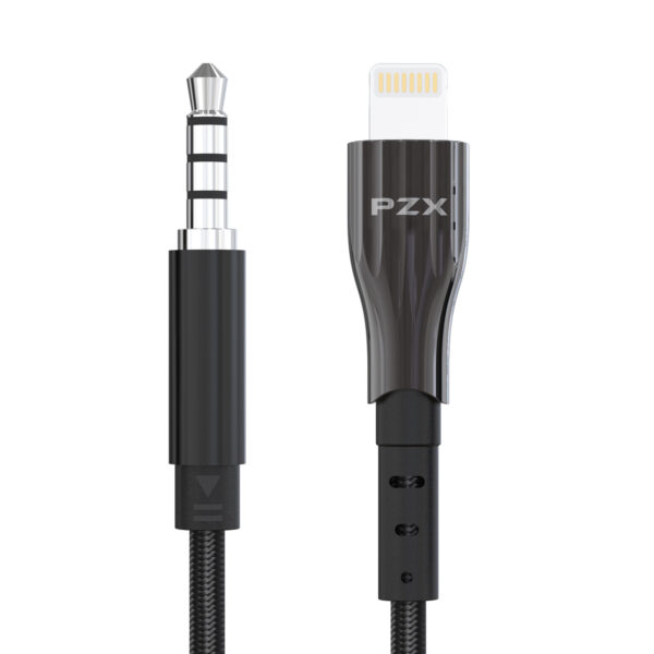 Кабел PZX 1505 Lightning (m) към 3,5mm (m) 1м
