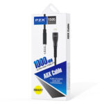 Кабел PZX 1505 Lightning (m) към 3,5mm (m) 1м - Image 2