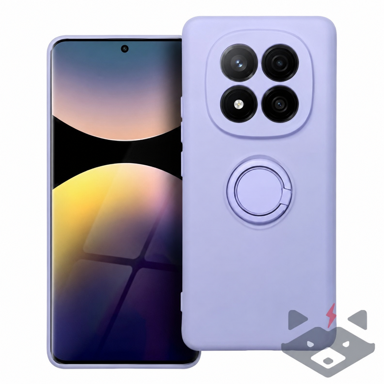 vensfon-15pro-plus-keis XIAOMI Redmi Note 15 Pro 5G Калъф RING Silicone /лилав/ - Image 1