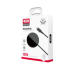 Зарядно у-во Wireless 15W, Magnetic XO CX011 /розово златo/ - Image 5