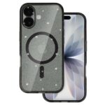 Apple iPhone 17 Блестящ Magsafe калъф /черен/
