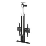 32" - 55" Стойка за телевизор Brateck за под и таван, моторизирана LM FLR MOT TV 32 55 - Image 2