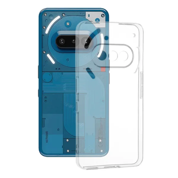 NOTHING Phone 3A Силиконов кейс 2мм /прозрачен/