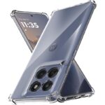 Moto Edge 60 Pro Силиконов гръб Anti Shock /прозрачен/