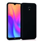 Xiaomi Redmi 8A силиконов кейс Matt /черен/