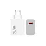 90W Xiaomi 220V, USB-A, кабел A-C Original /бял/ - MDY-15-EK - Image 2