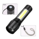 Мини фенер акумулаторен BL-912, презареждаем – със zoom фокус - Image 2