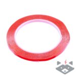 Двустранно тиксо 3М прозрачно 5mm x 25m