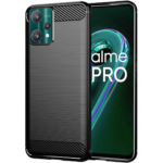 Realme 9 Pro Силиконов гръб Plai CARBON /черен/