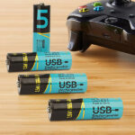 SMARTOOOLS Батерия AA 1.5V Rechargeable Type-C, 2200mWh - 4 бр. - Image 4