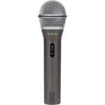 Вокален динамичен микрофон Samson Q2U, USB/XLR с аксесоари /сив/