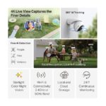 Външна охранителна камера TP-Link Tapo TC46 4K, 8MP, панорамна /бяла/ - Image 2