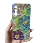 Samsung A36 5G Кейс Хамелеон IMD с цветни камъни - No6