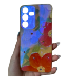 Samsung A55 Кейс Хамелеон IMD с цветни камъни - No11 - Image 3