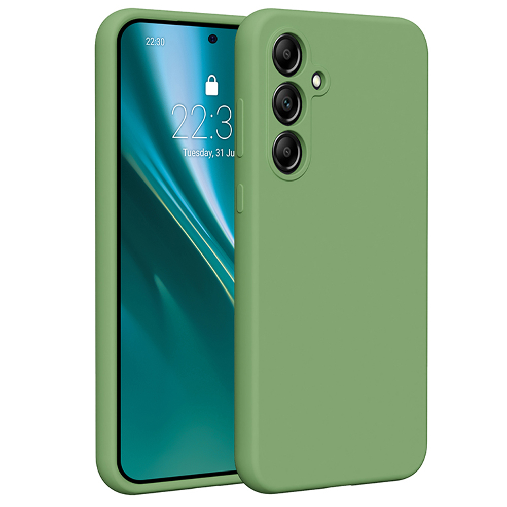 vensfon-a55 Samsung A55 Силиконов гръб мат /мента/ - Image 1