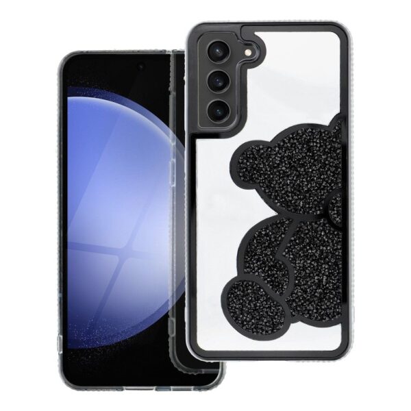 Samsung A56 5G Калъф TEDDY BEAR /черен/