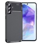 Samsung A57 Силиконов гръб Plaid /черен/