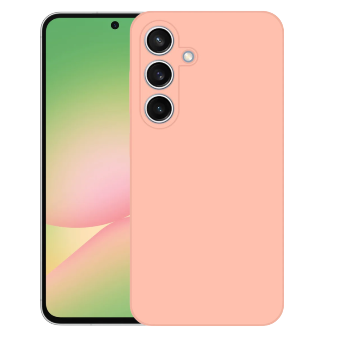 vensfon-a57-silikonov-gryb Samsung A57 Силиконов гръб LIQUID CASE /прасковен/ - Image 1