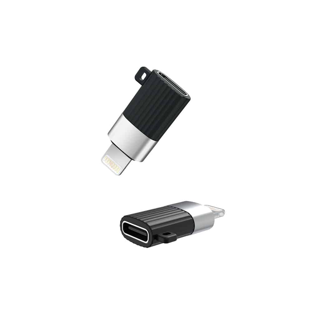 vensfon-adapter-1 Преходник адаптер от Lightning към USB-C /черен/ - Image 1