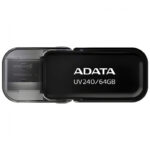 64GB USB-A 2.0 флаш памет Adata UV240, AUV240-64G-RBK - Image 2