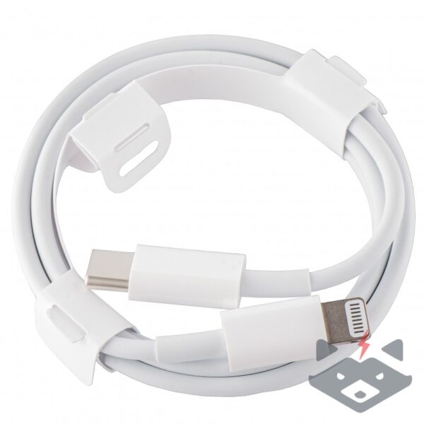 Кабел Apple 96W, 4.7A, 1м USB-C към Lightning , в блистер /бял/