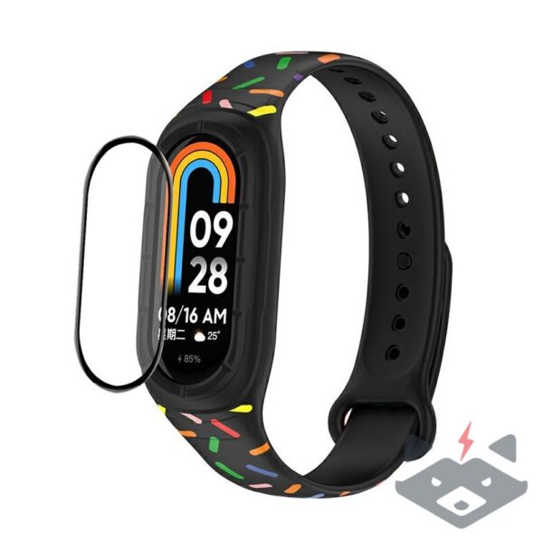 XIAOMI​ BAND​ 8 протектор GLASS​ SMARTWATCH​ PMMA​