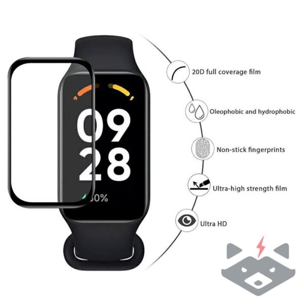 XIAOMI​ BAND​ 5/6 протектор GLASS​ SMARTWATCH​ PMMA​