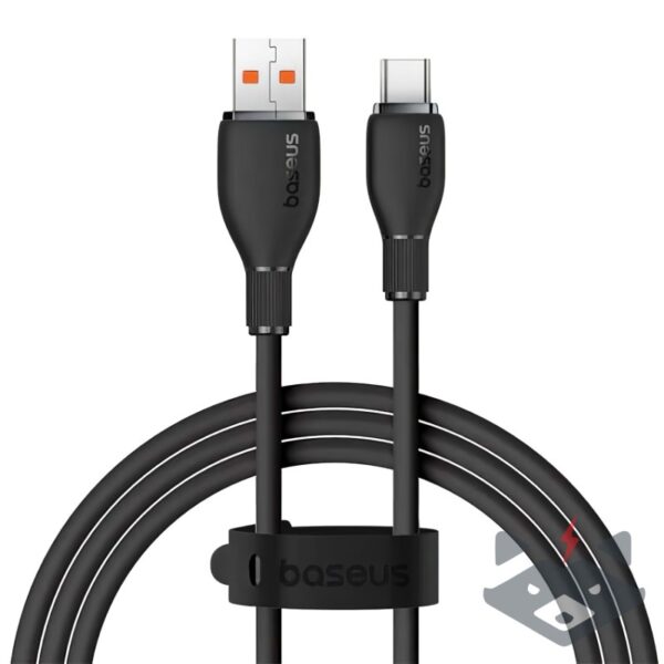 100W Кабел USB - Type-C- BASEUS Pudding , 2m /черен/