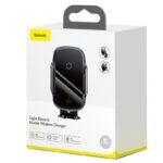 BASEUS Стойка за кола 15W Wireless с вакуум, Light Electric /черна/ - WXHW03-01 - Image 8