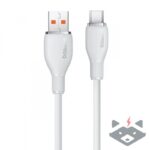 100W Кабел USB - Type-C- BASEUS Pudding , 1,2 м /бял/ - Image 4
