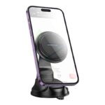 Стойка за телефон за кола Borofone BH136, магнитна с вендуза /черна/ - Image 2