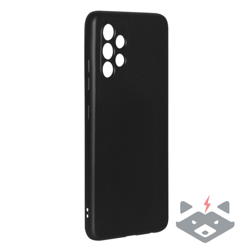 vensfon-black Samsung A32 4G Силиконов гръб Silicone Matt /черен/ - Image 1