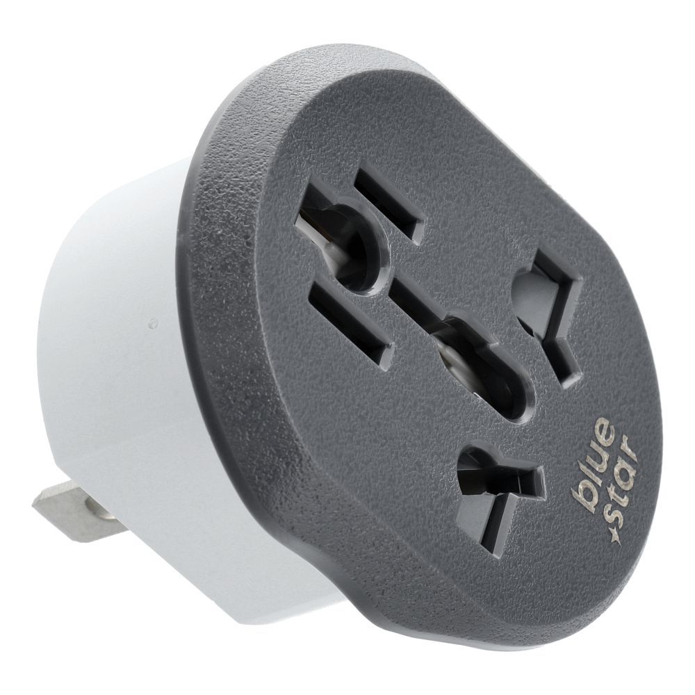 vensfon-blue-star-adapter.2 Преходник Blue Star GO TO USA (Type A) 10A, Бял - Image 1