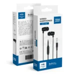 Слушалки с микрофон BLUE STAR с жак 3,5 mm, ( PA-E67) 1,2 m /черни/