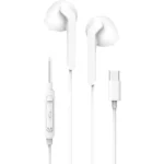 Слушалки с микрофон BLUE STAR с кабел Type C , ( PA-M15C-R) 1,2 m /бели/ - Image 2