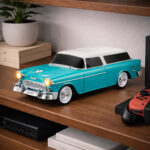 Bluetooth тонколонка Cars WS-1955 10W във форма на автомобил с LED светлини, USB, MicroSD, AUX и FM радио - Image 5