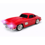 Bluetooth тонколонка Cars WS-300SL 10W във форма на автомобил с LED светлини, USB, MicroSD, AUX и FM радио /червена/