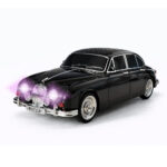 Bluetooth тонколонка Cars WS-596 10W във форма на автомобил с LED светлини, USB, MicroSD, AUX и FM радио /черна/