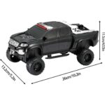 Bluetooth тонколонка Cars WS-X65 10W във форма на автомобил с LED светлини, USB, MicroSD и FM радио /черна/ - Image 2