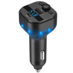 FM трансмитер Bluetooth C1, Амбиентно осветление - Image 2