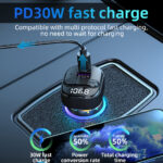 FM трансмитер Bluetooth C50 PD 30W - Image 3