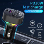 FM трансмитер Bluetooth C50 PD 30W - Image 2