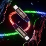 USB-C към USB-C кабел Blavec ,60W, 3A, 1m (CNE-CC3L1), светещ - Image 4
