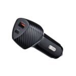 12-24V Зарядно за кола Forcell F-Energy Carbon USB C + USB A QC3.0 PD, 3A, 38W, CC50-1A1C /черно/