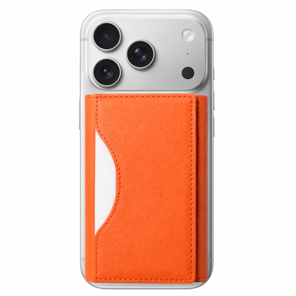 vensfon-cardslot-triple-wallet-orange Калъф за карти Triple Wallet cardslot, MagSafe - Image 1